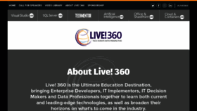 What Live360events.com website looked like in 2019 (4 years ago)