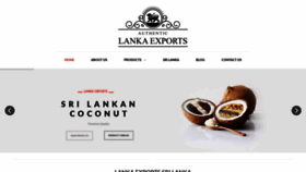 What Lankaexports.com website looked like in 2019 (4 years ago)