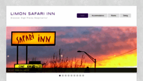 What Limon-safari-inn.com website looked like in 2019 (4 years ago)