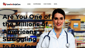 What Lonestarrxassistance.com website looked like in 2019 (4 years ago)