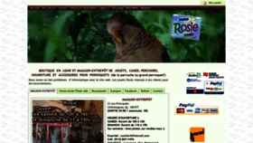 What Lesjouetsrosie.com website looked like in 2019 (4 years ago)