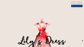 What Lilydressonline.com website looked like in 2019 (4 years ago)