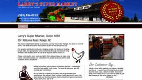 What Larryssupermarketraleigh.com website looked like in 2019 (4 years ago)