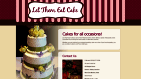 What Letthemeatcakeiowa.com website looked like in 2019 (4 years ago)