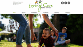 What Lovingcarehomeservices.com website looked like in 2019 (4 years ago)