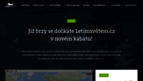 What Letimsvetem.cz website looked like in 2019 (4 years ago)