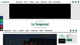 What Latempestad.mx website looked like in 2019 (4 years ago)