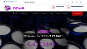 What Lodhapetro.com website looked like in 2019 (4 years ago)