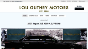 What Louguthry.com.au website looked like in 2019 (4 years ago)