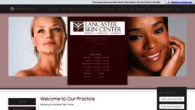 What Lancasterskincenter.com website looked like in 2019 (4 years ago)