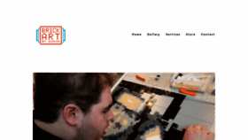 What Legoartbyaaron.com website looked like in 2019 (4 years ago)