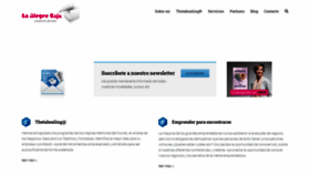 What Laalegrecaja.com website looked like in 2019 (4 years ago)