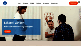 What Lakareivarlden.se website looked like in 2019 (4 years ago)