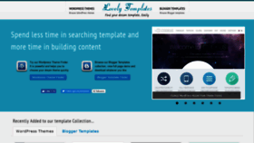What Lovelytemplates.com website looked like in 2019 (4 years ago)