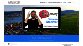 What Learn-german-smarter.com website looked like in 2019 (4 years ago)