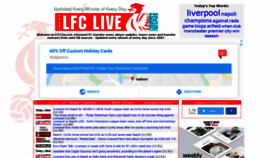 What Lfclive.net website looked like in 2019 (4 years ago)