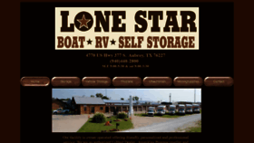 What Lonestarstorageservices.com website looked like in 2019 (4 years ago)