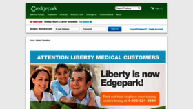 What Libertymedical.com website looked like in 2019 (4 years ago)