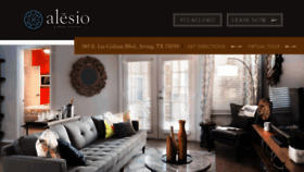What Livealesio.com website looked like in 2019 (4 years ago)