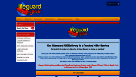 What Lifeguardgear.co.uk website looked like in 2019 (4 years ago)
