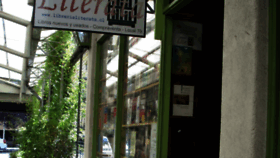 What Librerialiterata.cl website looked like in 2019 (5 years ago)