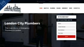 What Londoncityplumbers.co.uk website looked like in 2019 (4 years ago)