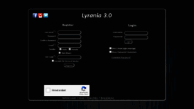 What Lyrania.co.uk website looked like in 2019 (4 years ago)