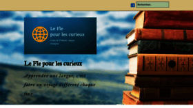 What Leflepourlescurieux.fr website looked like in 2019 (4 years ago)