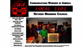 What Local1101rmc.org website looked like in 2019 (4 years ago)