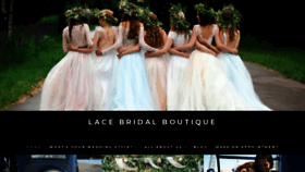 What Lacebridalboutique.com website looked like in 2019 (4 years ago)