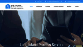 What Longislandprocessservers.com website looked like in 2019 (4 years ago)