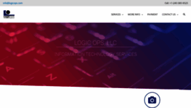 What Logicops.com website looked like in 2019 (4 years ago)