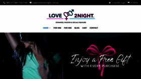 What Love2night.com.au website looked like in 2019 (4 years ago)
