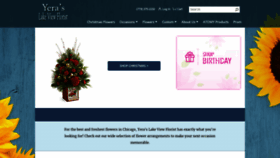 What Lakeviewflorist.com website looked like in 2019 (4 years ago)