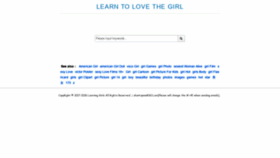 What Learninggirls.com website looked like in 2019 (4 years ago)