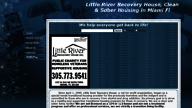 What Littleriverrecoveryhouse.com website looked like in 2019 (4 years ago)