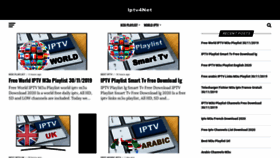 What List-iptv.com website looked like in 2019 (4 years ago)