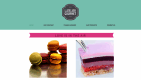 What Lateliergourmet.com website looked like in 2019 (4 years ago)