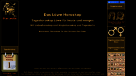 What Loewe-horoskop.com website looked like in 2019 (4 years ago)