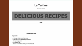 What Latartinefrenchbistro.com website looked like in 2019 (4 years ago)