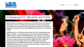 What Lgbtqconnection.org website looked like in 2019 (4 years ago)