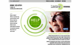 What Lifelineonline.org.uk website looked like in 2019 (4 years ago)
