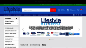 What Lifestylemedsupply.com website looked like in 2019 (4 years ago)
