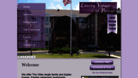What Libertyvillageofpeoria.com website looked like in 2019 (4 years ago)