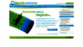 What Libertis-solutions.com website looked like in 2019 (4 years ago)