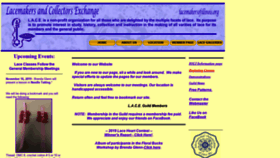 What Lacemakersofillinois.org website looked like in 2019 (4 years ago)