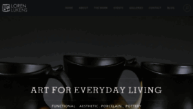 What Lorenlukens.com website looked like in 2019 (4 years ago)