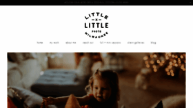 What Littlexlittlephotography.com website looked like in 2019 (5 years ago)