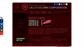 What Lallycorp.com website looked like in 2019 (4 years ago)