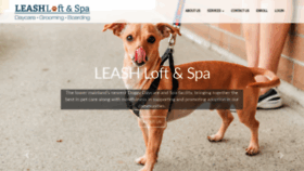 What Leashloft.com website looked like in 2019 (5 years ago)